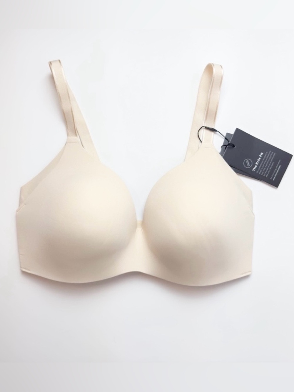 Knix Wingwoman Contour Bra NWT Size 4 34B 34C Dune Beige T Shirt Bra Wireless